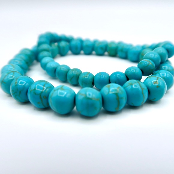 Natural Turquoise Bracelet - Picture 9 of 11
